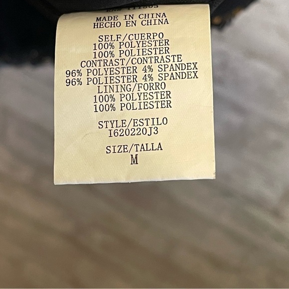 AS U WISH Black Sheer Sequin Gold Silver Aztec Geometric Mini Dress Size Medium - Picture 7 of 9